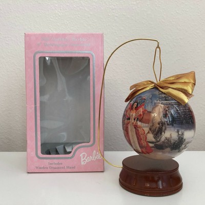 1997 holiday barbie 4 decoupage ornament