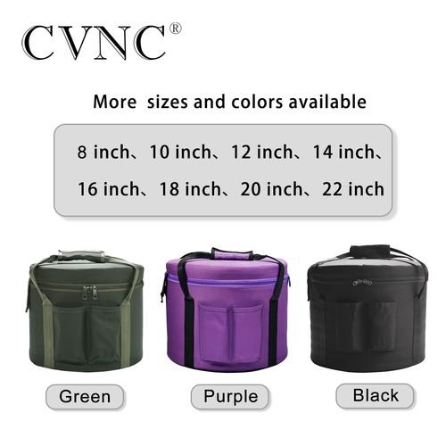 Juego de estuches de color verde CVNC para poner 6"-12" 7 piezas sin cuenco cantor de cristal - Imagen 6 de 6