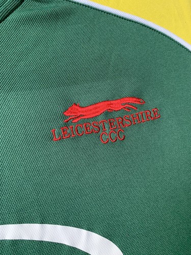 Rare Jim Allenby Leicestershire CCC Cricket Match Worn Jumper Sweater + COA - Picture 3 of 6