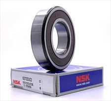 6207 DDU C3 Deep Groove Ball Bearing, Rubber Sealed 6207 2RS 35x72x17 NSK