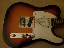 CHRIS CORNELL & TOM MORELLO SIGNED ON BODY AUTOGRAPH Guitar  PSA auth & BAS LOA!