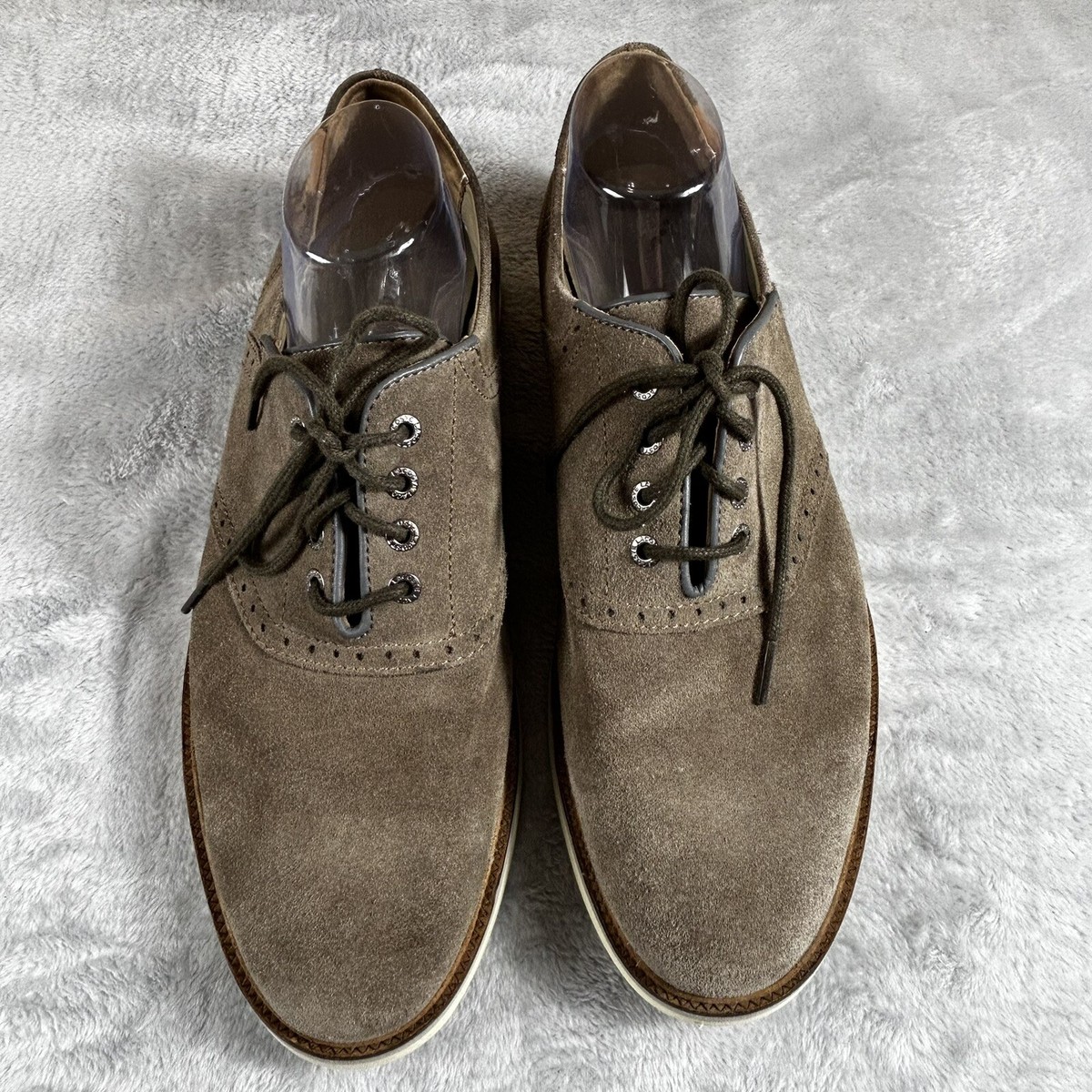 Lacoste Sherbrooke Suede Dark Brown Men's Size 11 Casual Career Dress Shoes  | eBay