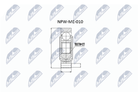 Nty NPW-ME-010 Gelenksatz Antriebswelle Hinterachse, Getriebeseitig,