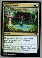 Growth Spiral 0265 Non Foil Common Modern Horizons 3 MTG Near Mint