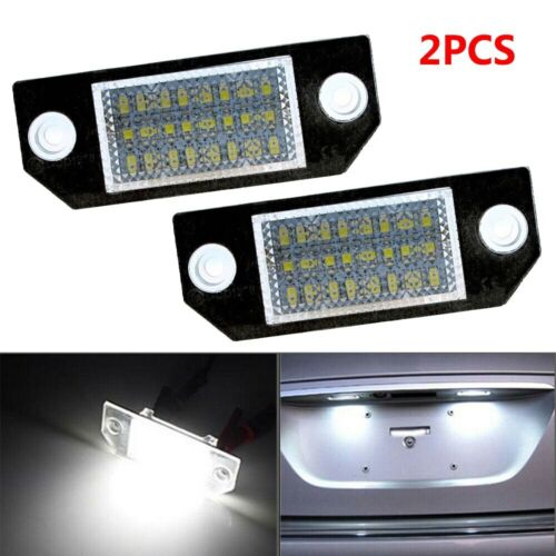 2x Oświetlenie tablicy rejestracyjnej LED Lampa tablicy rejestracyjnej do Ford Focus C-Max 03-2010 - Zdjęcie 1 z 12