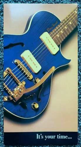 Original "The New GIBSON BluesHawk" brochure from 2000 MINT!