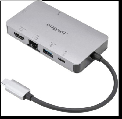 Targus USB-C DP Alt Mode Single Video 4K HDMI/VGA-Dockingstation mit 100 W Neu