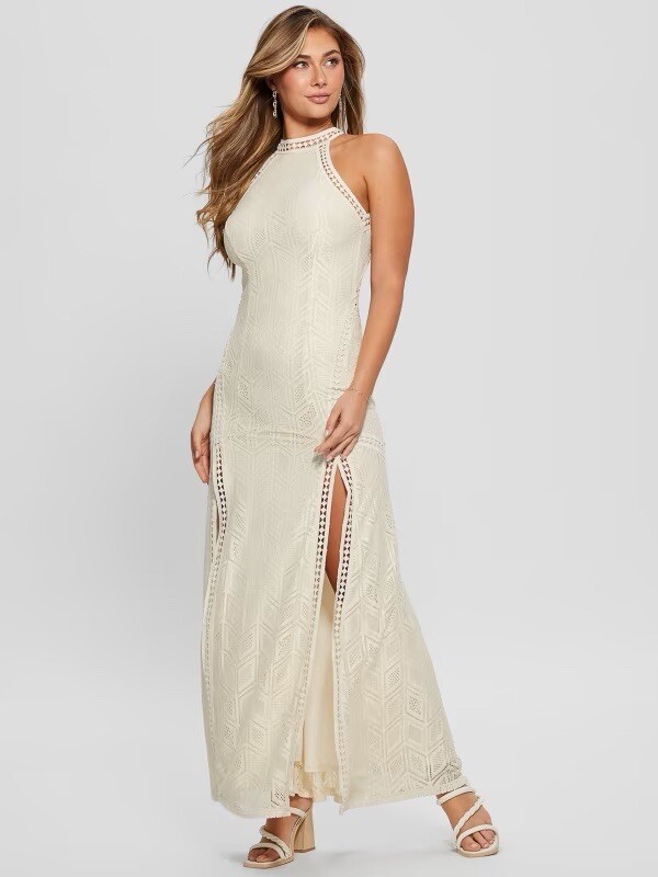 NWT Guess Sunset Lace Maxi Dress Size XS
