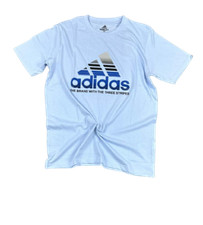 adidas Core 18 Tee T-shirt Blue White 2xl for sale online | eBay