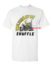 SHUFFLE T SHIRT JAPANESE OI! SKINHEAD MUSIC