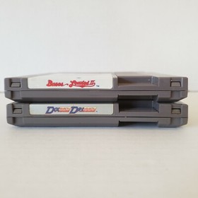 Lote de paquete de juegos Bases Loaded II Double Dribble Nintendo Entertainment System NES