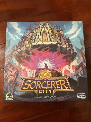 Sorcerer City Board Game Tile Laying Game Scott Caputo Druid City Games