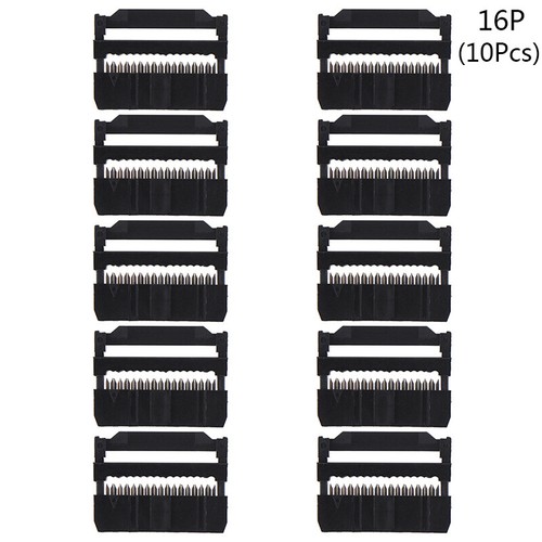 10Pcs 6/8/10/12/14-50Pin IDC Socket Plug Ribbon Cable Connector 2.54mm PitY-bz - Picture 17 of 24