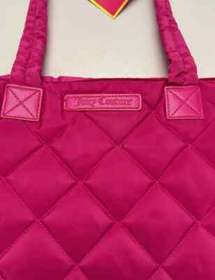 Juicy Couture Pink Large Puffy Tote Bag | eBay