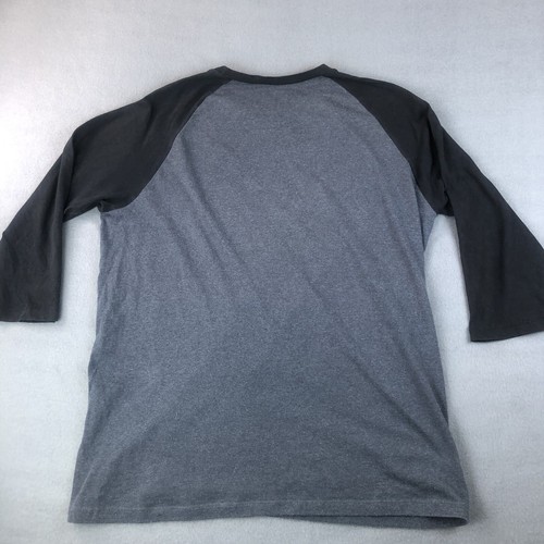 Da Hui Surf Brand Mens Raglan Graphic T-Shirt Dark Gray Large - Picture 6 of 6