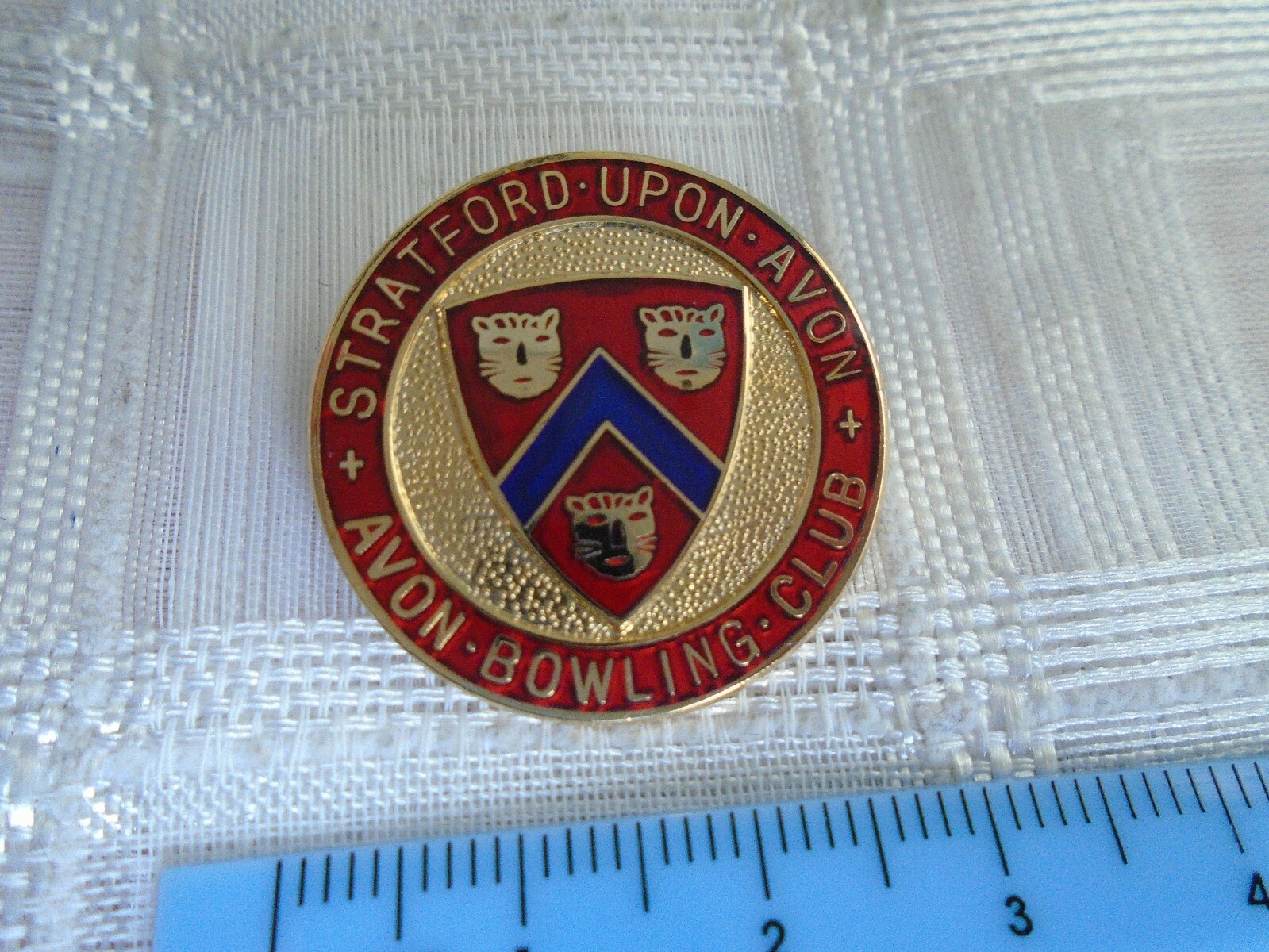 Stratford Upon Avon Avon Bowling Club lapel pin badge ( 165) eBay