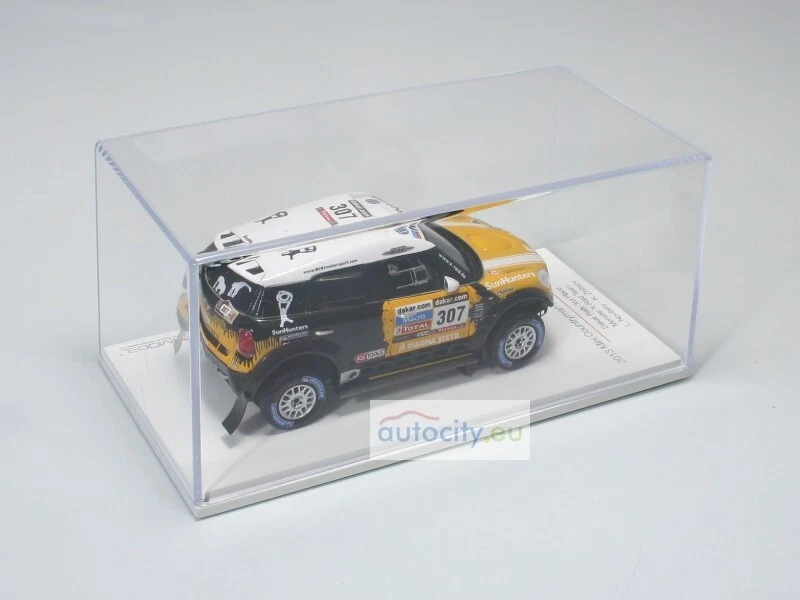 TSM 2013 MINI COUNTRYMAN ALL4 RACING #307 DAKAR RALLY 3RD PLACE MONSTE TSM144344 - Immagine 3 di 4
