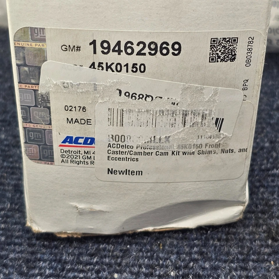 Piezas de inclinación de rueda de alineación ACDelco 45K0150 para Ford Explorer 2002-2005 Foto 3 de 4