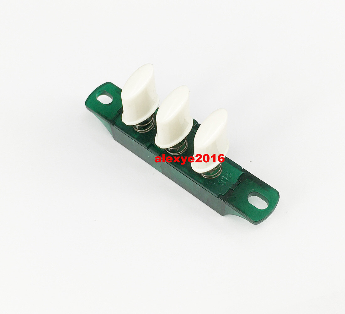 【WOOHWA】CHII BUTTON JK YONG JIANG KQ-3 Pushbutton Switch 1A 125V/250V AC 3 White