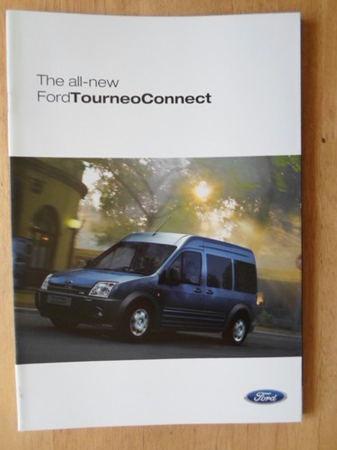 Ford Tourneo Connect orig 2002 2003 UK Mkt Verkaufsprospekt - LX