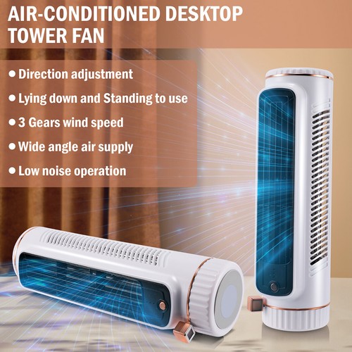 Mini Air Conditioner LED Air Cooler Fan Portable AC Personal Cooling Humidifier - Picture 17 of 94