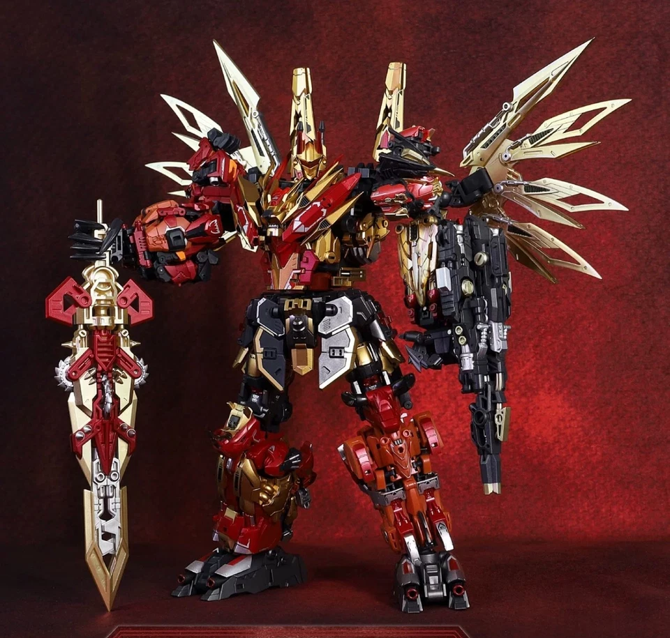 NEW SET Cang-Toys Chiyou Mini DECEPTICONS COMBIN Predaking 01-06 Transformer USA - Image 2 of 4