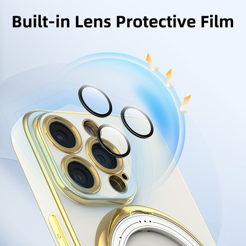 Funda magnética para iPhone 15 Plus Pro Max lente incorporada película protectora - Imagen 44 de 49