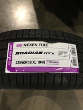 2 New 225 60 18 Nexen Roadian GTX Tires