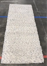 Project 62 Wool Cotton Runner Rug 28x84 Gray Textured Modern GoodWeave