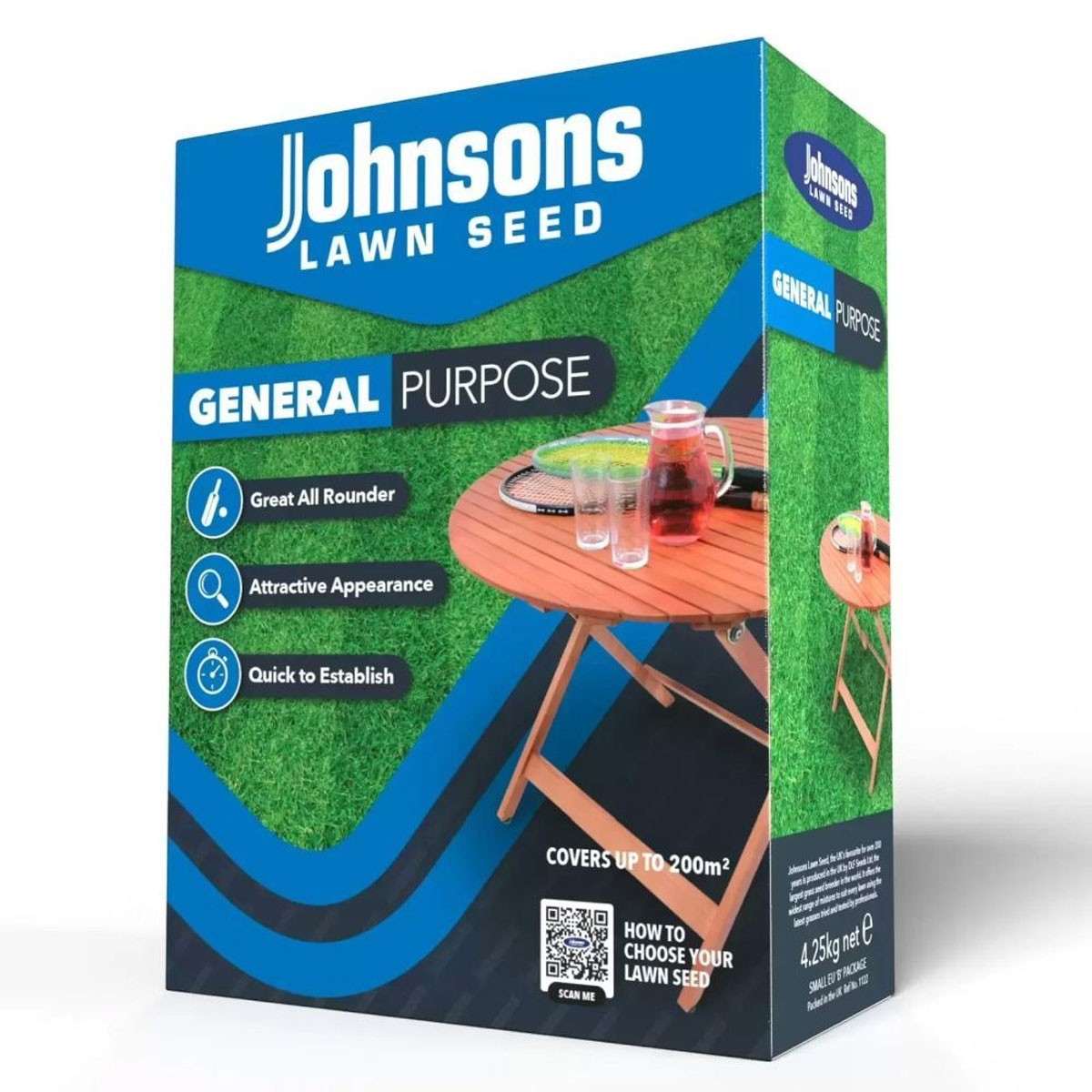 Johnsons General Purpose Lawn / Grass Seed - 5KG