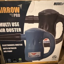 XPOWER A-2 Airrow Pro Multi-Use Electric Computer Duster, Canned Air Replacement
