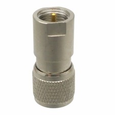 FME Male Plug to MOTO mini-UHF Male Plug RF Coaxial Adapter Connector Straight