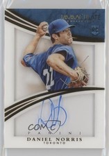 2015 Panini Immaculate Shadowbox Signatures 7/49 Daniel Norris #6 Auto 1u6