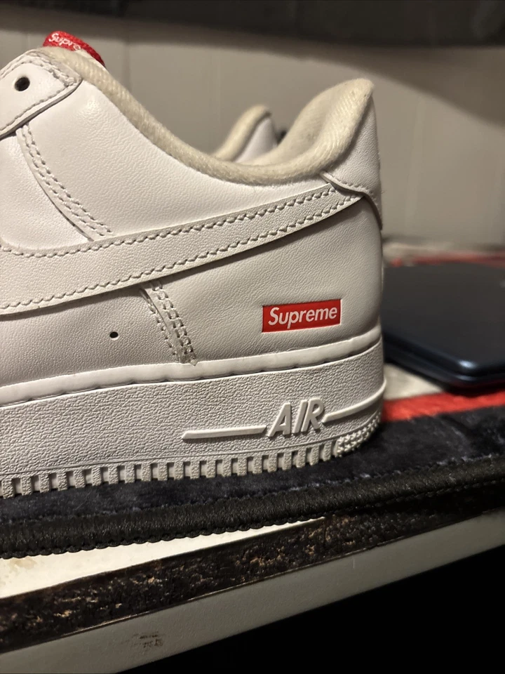 Nike Air Force 1 Supreme Blanco Foto 3 de 4