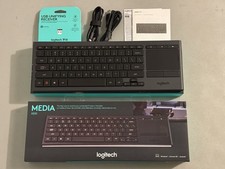 Logitech K830 Media TV Illuminated Keyboard New Open Box