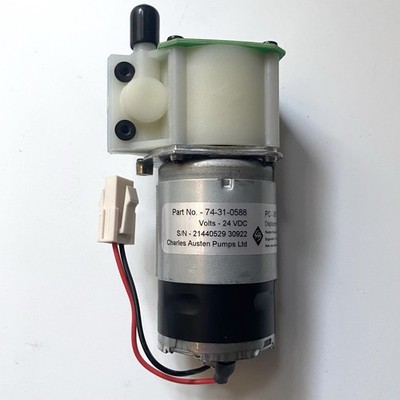 Miniature Diaphragm Pump DC 24V, Charles Austen Pumps Ltd, part # 74-31-0588