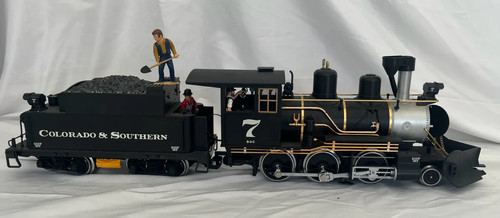 Locomotora y licitadora de vapor LGB 25192 Colorado & Southern calibre 7 G Mogul 2-6-0 | Zustand: Used