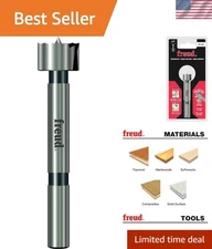 Exact Fit 3/4-Inch Forstner Bit with 3/8-Inch Shank - Limited