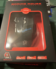 Game Gaming Mouse 3200 DPI Optical USB Wired LED Lighting Black