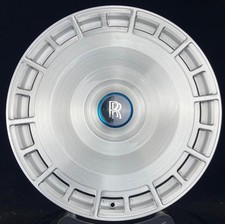 Silver Rolls Royce New Shape Ghost x4 22" TW-RR09 Forged Alloys Black 5x112 C