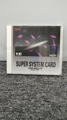 NEC PC Engine Super System Card for CDROM2 Models Used