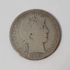 1901-S BARBER HALF DOLLAR