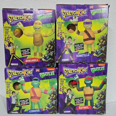 Nickelodeon Teenage Mutant Ninja Turtles Stretchkins StrechKins Full set  New