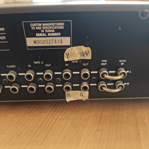 Amplificador integrado estéreo NAD 302 con entrada de fono - Imagen 7 de 10