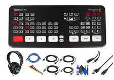 Blackmagic ATEM Mini Pro HDMI Live Stream Switcher  Pro Headphones  More