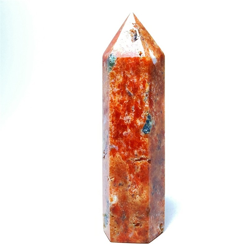 58g Blue Apatite & Sunstone Mineral Healing Tower Stone T264 | eBay
