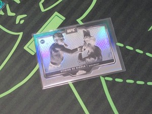2025 Topps Chrome UFC Negative Refractor Reinier de Ridder #185 Rookie RC