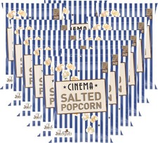 Joe & Seph’s Cinema Salted Popcorn 60g x12 | Gourmet Air-Popped Popcorn Bulk
