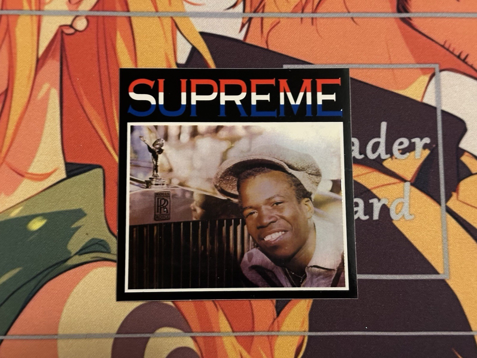 Supreme Barrington Levy Rolls Royce Sticker 100% Authentic SS16 Season