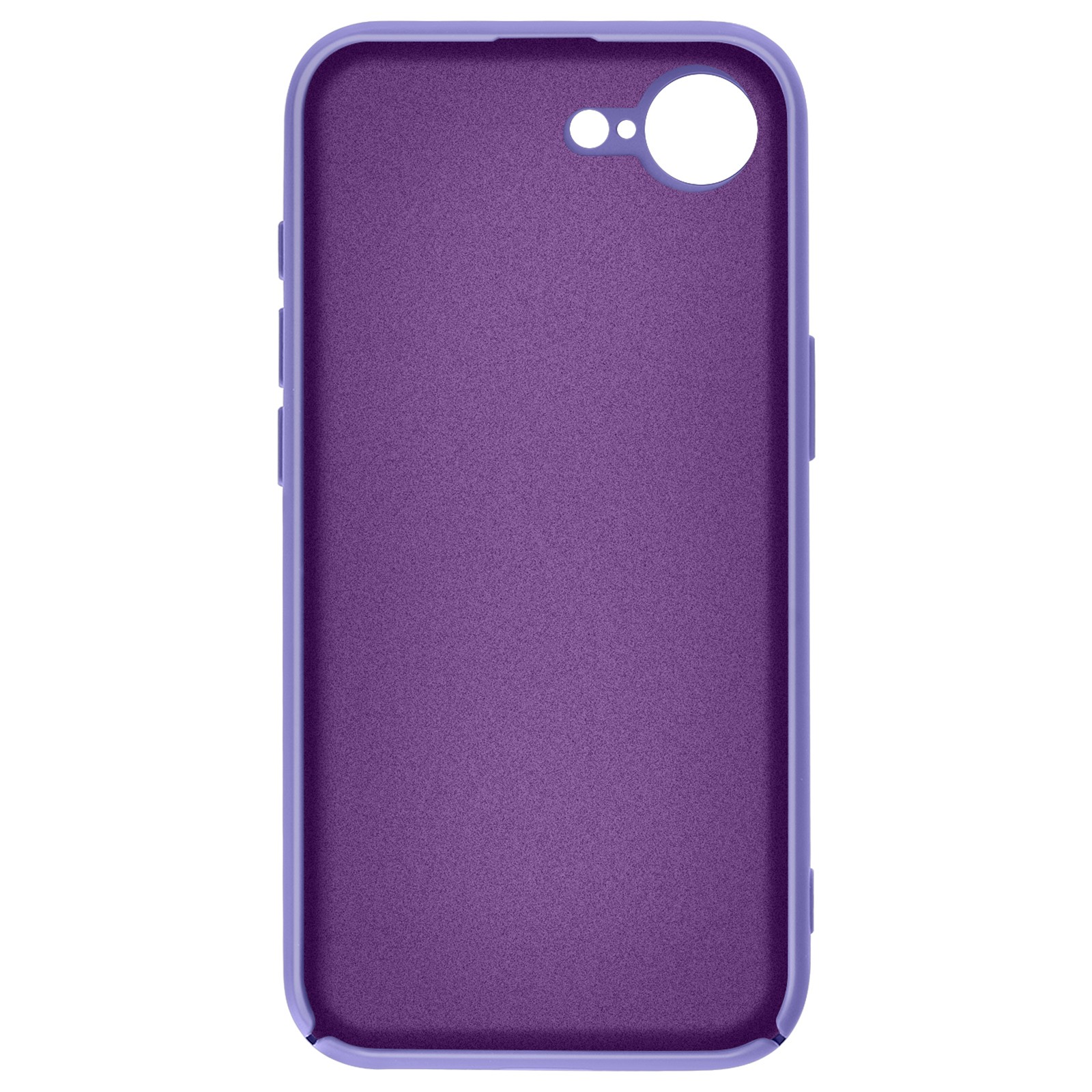 Coque silicone iPhone 17e Avizar Fast Cover violette - 4